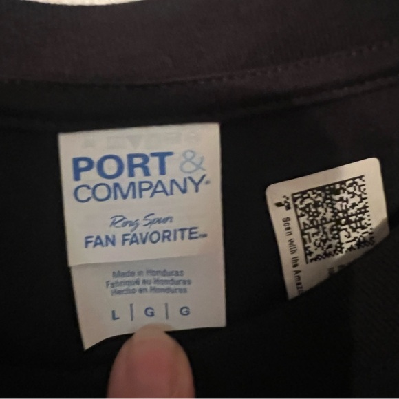 Port and Company Black Tee - Middle Children Matter - Picture 3 of 7